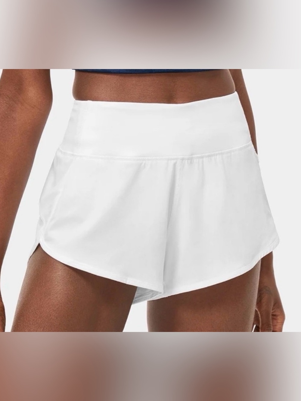 Outdoor Voices White Running Shorts S